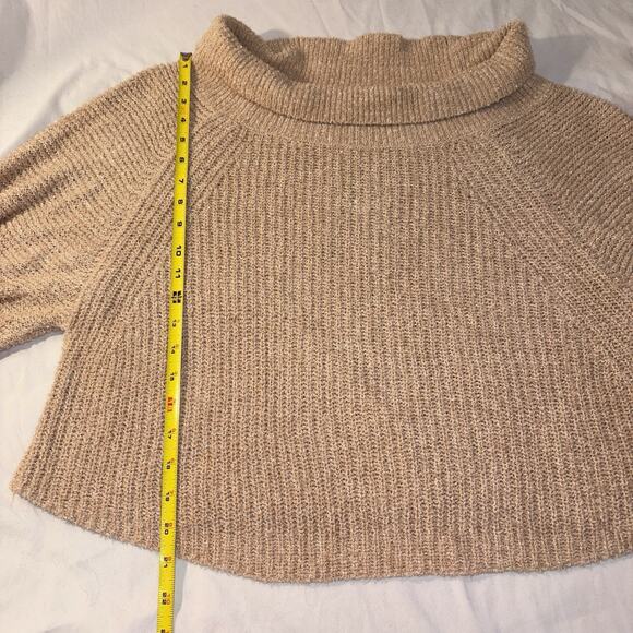 Free People Edessa Pullover Sweater In Oatmeal Oversized EUC - Picture 12 of 13